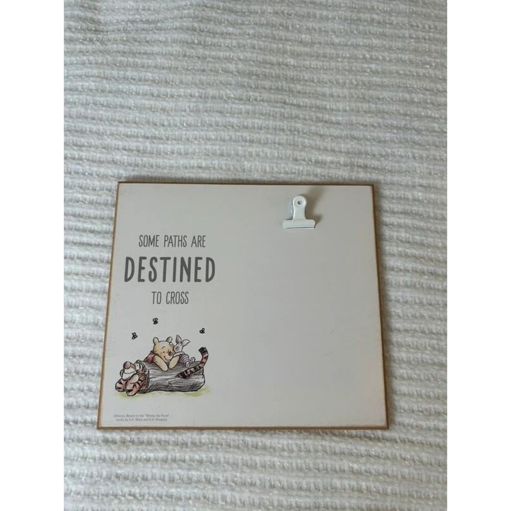 New Winnie the Pooh Disney Paths Destined To Cross Wood Photo Picture Clip Frame